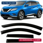 2015-2024 Tape-on Rain Guards For Nissan Murano Side Window Visor Deflectors Ext New. Price: $72.29.