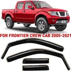 Side Window Deflectors Rain Guards For 2005-2021 Nissan Frontier Crew Cab New. Price: $59.39.