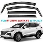 Rain Guards Vent Visors Shade For 2019-2023 Hyundai Santa Fe Shatterproof New. Price: $62.99.