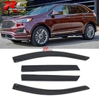 Fits 2015-2024 Ford Edge Window Visors Tape-on Vent Rain Sun Guards Deflectors New. Price: $29.98.