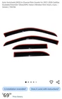 Avs Tape-on Vent Visors Fit 2021-2026 Cadillac Escalade Esv/suburban/yukon New. Price: $25.00.