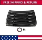 Rear Window Louver Sun Shade Cover Vent Black For Honda Civic Sedan 2016-2021 New. Price: $159.28.