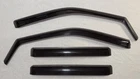 Weather Tech 18-25 Lincoln Navigator Ford Expedition, Side Window Deflectors Used. Price: $40.00.