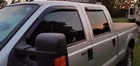 Avs Rain Guards Vent Visors Shade 1999-2016 Ford F250 F350 F450 Super Crew New. Price: $81.95.
