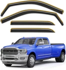In-channel Window Rain Guards Fit For Truck Dodge Ram 2500 3500 2019-2026 Crew New. Price: $83.99.