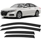 Sun/rain Guard Outside Mount Tape-on Window Visors For 16-19 Honda Civic Sedan New. Price: $30.39.