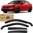 Nilight Durable Channel Rain Guards For Honda Civic Hatchback 2022-2024 New. Price: $55.99.
