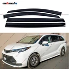 For 2021-24 Toyota Sienna Jdm Mugen Window Visor Vent Rain Guards Deflector New. Price: $27.18.