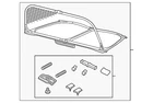 Genuine Audi Air Deflector 8W7-862-951 New. Price: $719.30.