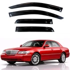 Kpy Rain Guards Fit For 1998-2010 Lincoln Town Car, Black New. Price: $64.42.