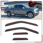 Fits 15-26 Ford F150 17-26 F250-F450 Extended Cab Window Visor In-channel Guard New. Price: $37.99.