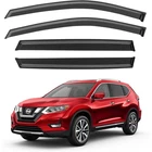 Window Visors For Nissan Rogue Sv Sl 14-20, Out-channel Rain & Deflectors New. Price: $13.00.