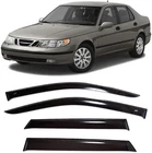 Tape-on 4PCS Window Visors Rain Guards Fit Saab 9-5 Sd 1997-2009 Deflectors New. Price: $139.00.