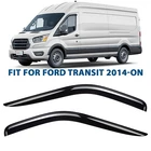 Side Window Deflectors Rain Guards 2014-2026 Ford Transit Shatterproof New. Price: $59.39.