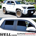 Wellvisors In-channel Window Deflectors 4PCS For Toyota 4RUNNER 2025-2026 New. Price: $94.99.