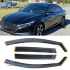 Fits 21-26 Hyundai Elantra In-channel Window Visors Rain Shade 4PCS New. Price: $47.99.