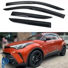 For Toyota Chr C-hr 17-202 Jdm 3D Wavy Smoked Window Visor Rain Guard Deflector New. Price: $33.64.
