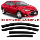 Side Window Deflectors Rain Guards For Toyota Corolla 2014-2019 Sedan New. Price: $59.39.
