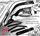 Outside Mount Rain Guards Visor Sun Roof Type 5PC Silverado 2500 1999-2006 Ext New. Price: $40.49.