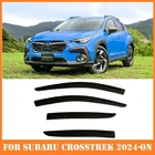 Smoke Tinted Window Visors Deflectors Rain Guards For Subaru Crosstrek 2024-2026 New. Price: $54.81.