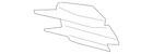 Genuine Mercedes-benz Cover Bumper Area 205-885-52-01 New. Price: $58.21.