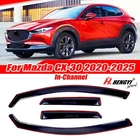 For Mazda CX-30 2020-2025 In-channel Window Vent Visors Rain Guards Smoke Tinted New. Price: $47.30.