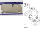Sun Visor For Suzuki Ciaz 2015-2020 Right Side 84801M76M00-V6N New. Price: $55.56.