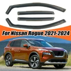 Sun Rain Visors Wind Guards For 2021-2025 Nissan Rogue New. Price: $57.60.