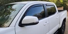 Avs Rain Guards Vent Visors In-channel For 2016-2023 Toyota Tacoma Double Cab New. Price: $82.99.