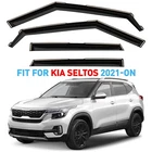Side Window Deflectors Rain Guards For 2021-2026 Kia Seltos New. Price: $59.39.