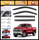 Rain Guards Window Visors For 2019-2026 Silverado/sierra 1500 2500HD 3500HD Crew New. Price: $76.99.