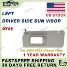 Left Driver Side Sun Visor W/ Light For Nissan Titan 2004-2024 96401-EZ70B New. Price: $89.99.