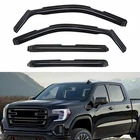 In-channel Window Visors Sun Rain Guards For Gmc Sierra 1500 2019-2026 Crew Cab New. Price: $29.99.