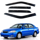 Window Visors Fit For 2003-2008 Toyota Corolla, Out-channel Rain Guards Vent New. Price: $56.27.