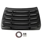 Rear Window Louver Sun Shade Cover Vent Black For Honda Civic Sedan 2016-2021 New. Price: $145.62.