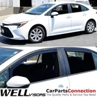 Wellvisors In-channel Window 4PCS For Toyota Corolla Sedan 2020-2026 New. Price: $94.99.