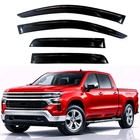 Kpy Rain Guards Fit For 2019-2026 Silverado/sierra 1500 Crew Cab, Black New. Price: $65.02.