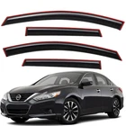 In-channel Smoke Rain Guard Window Vent Visor For 2013-2018 Nissan Altima Sedan New. Price: $42.99.