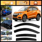 Tape-on Rain Guards For Honda Hr-v 2016-2022, Side Window Visor Deflectors, Dura New. Price: $88.19.