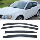 Smoke Window Visors Vent Sun Rain Guard Deflector Fit 2008-2014 Dodge Avenger New. Price: $27.99.