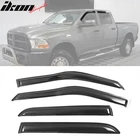 Fits 09-24 Ram 1500 2500 3500 Crew/mega Cab Window Visors Acrylic Sun Rain Guard New. Price: $27.99.