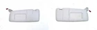 Front Right/left Side Upper Shade Mirror Leather Sunvisor Oem Bmw E46 Gray Used. Price: $63.36.