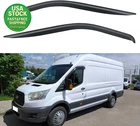 Window Visors Rain Guards Ford Transit 2014-2025 Out-channel Deflectors New. Price: $57.99.