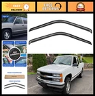Rain Guards Window Visors For 1988-1999 Chevy Gmc C/k 1500 2500 3500 2PCS New. Price: $59.99.