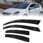 For 2007-2012 Nissan Sentra Tape-on Window Visors Vent Sun Rain Guards Deflector New. Price: $28.99.