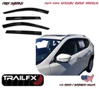 2014-2020 Nissan Rogue Window Vent Visors Rain Sun Guard Deflector Trailfx New. Price: $92.38.