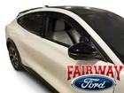 21 Thru 23 Mustang Mach Oem Ford Smoke Side Window Deflector Kit 4-PC New. Price: $99.95.
