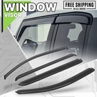 Tape-on Window Visor Vent Rain Deflector Fit 15 Gmc Sierra 2500 Hd Crew Cab New. Price: $31.49.