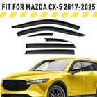 Rain Guards Vent Visors Shade For 2017-2025 Mazda CX-5 New. Price: $57.74.