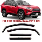 Rain Guards Vent Visors Shade For 2019-2025 Toyota RAV4 Shatterproof New. Price: $62.99.